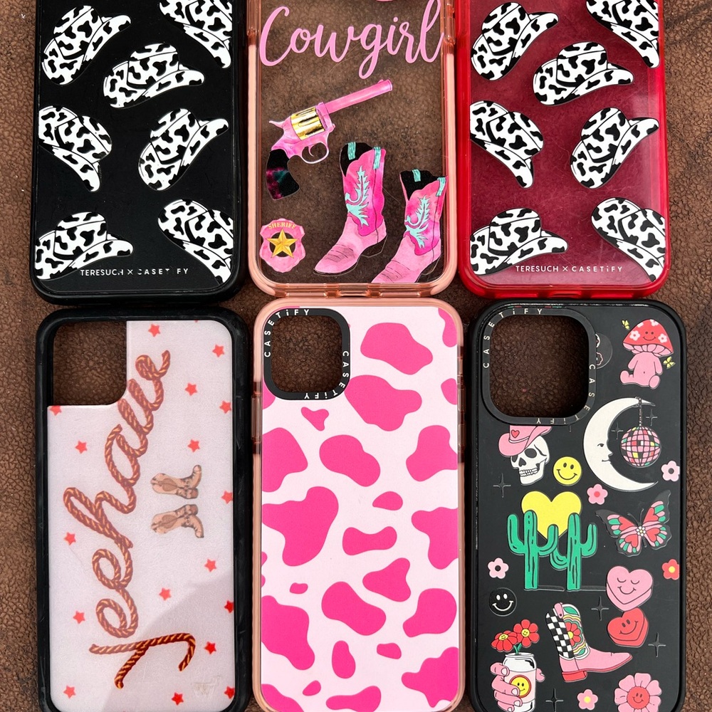 6 Casetify iPhone 12 Pro Max Case Bundle
